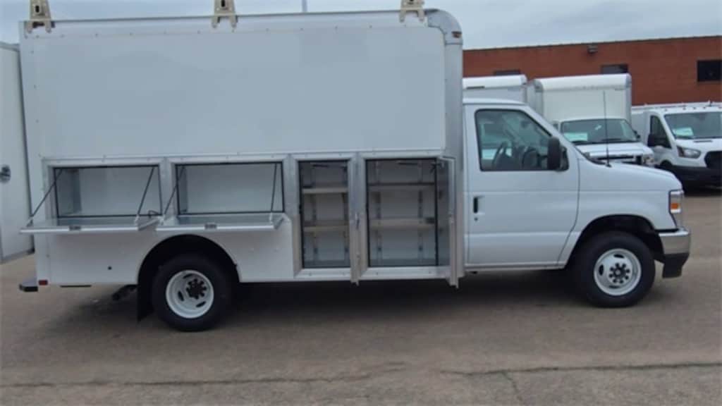 New 2026 Ford E-450 Cutaway Base 12Ft Dura Cube Max Utility Body