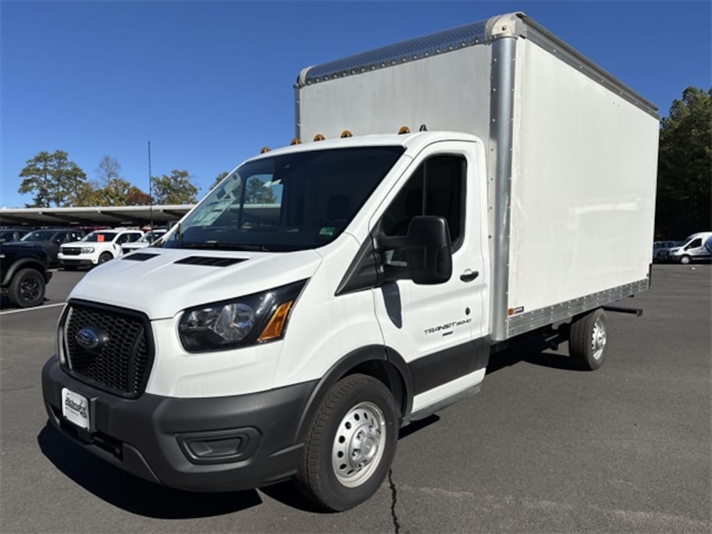 New 2023 Ford Transit-350 Cutaway Base 14 Foot Reading Box Van Box Van