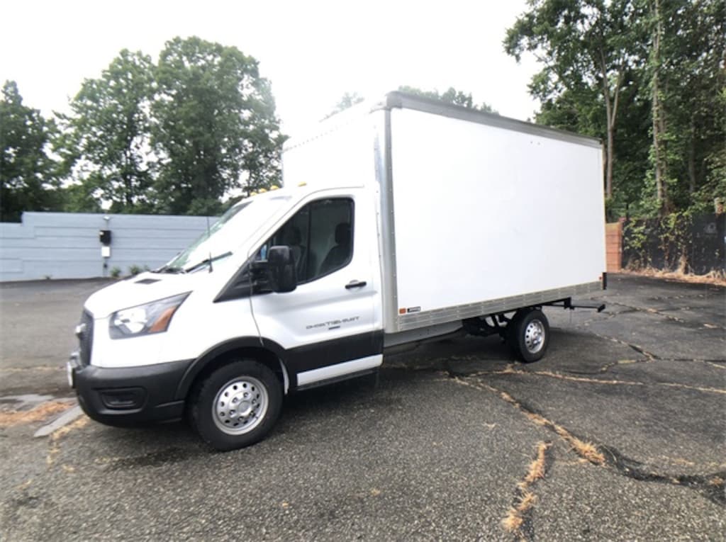 New 2023 Ford Transit-350 Cutaway Base 14 Foot Reading Box Truck Box Van