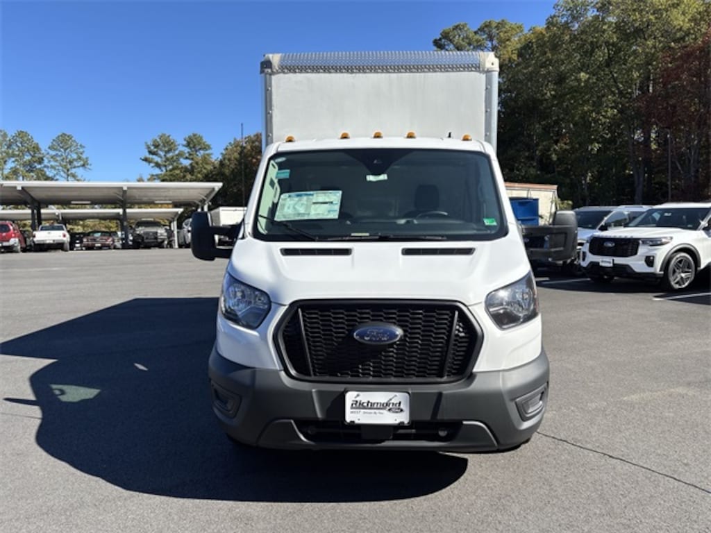 New 2023 Ford Transit-350 Cutaway Base 14 Foot Reading Box Van Box Van