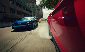 2018 Ford Mustang in Lightning Blue 2018 Ford Mustang in Lightning Blue