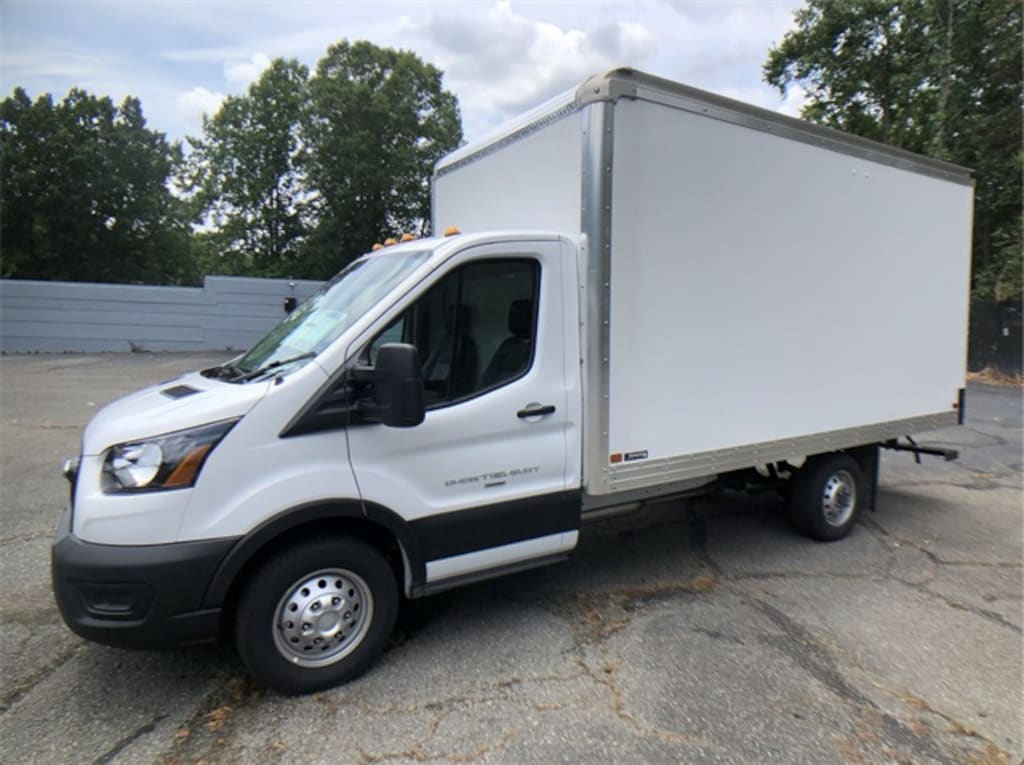 New 2023 Ford Transit-350 Cutaway Base 14 Foot Reading Box Truck Box Van