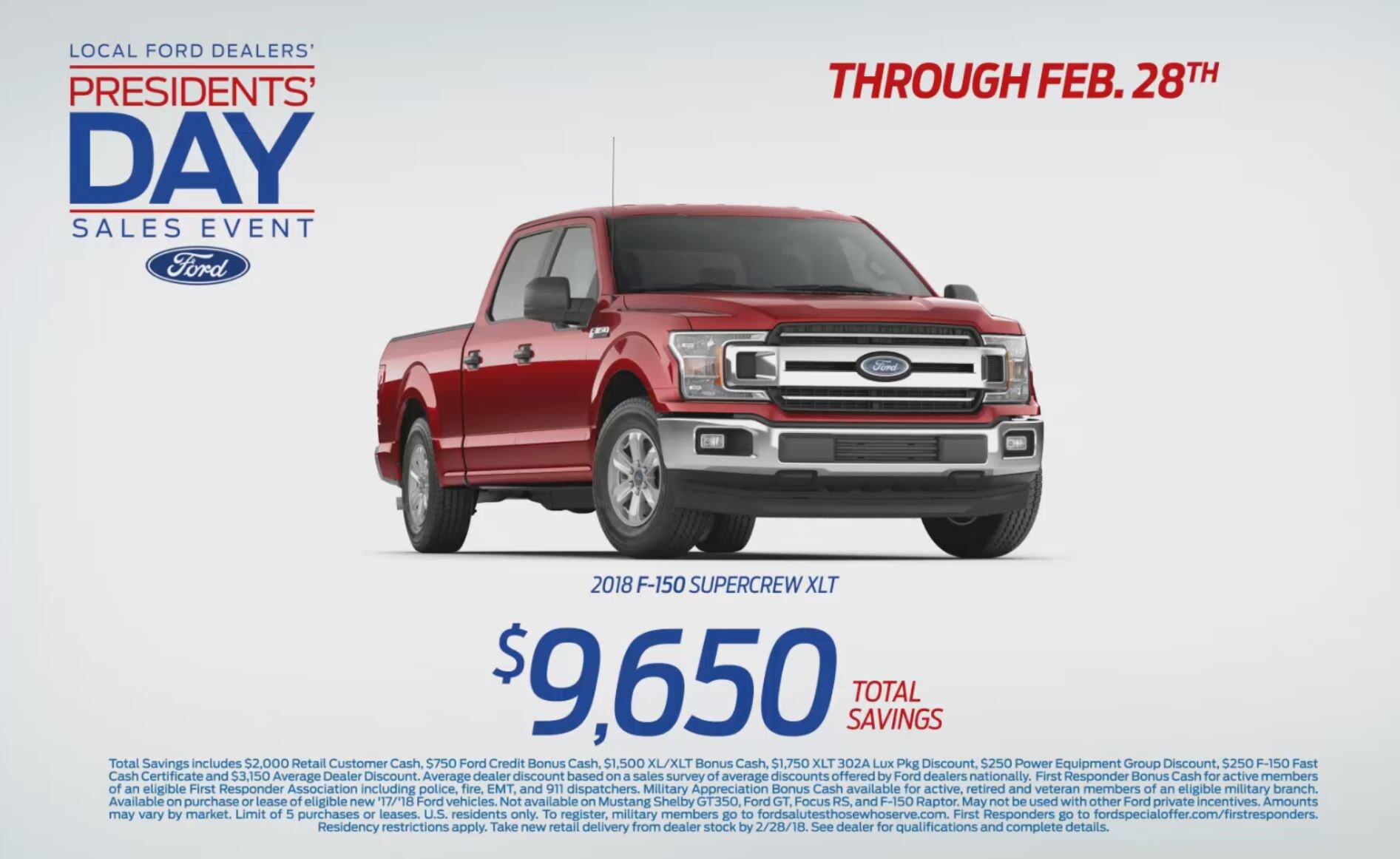 Ford Presidents Day Sale Short Pump Richmond Ford West