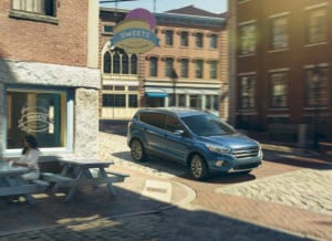 2018 Ford Escape in Blue Metallic