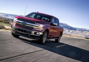 2018 Ford F-150 in Magma Red 2018 Ford F-150 in Magma Red