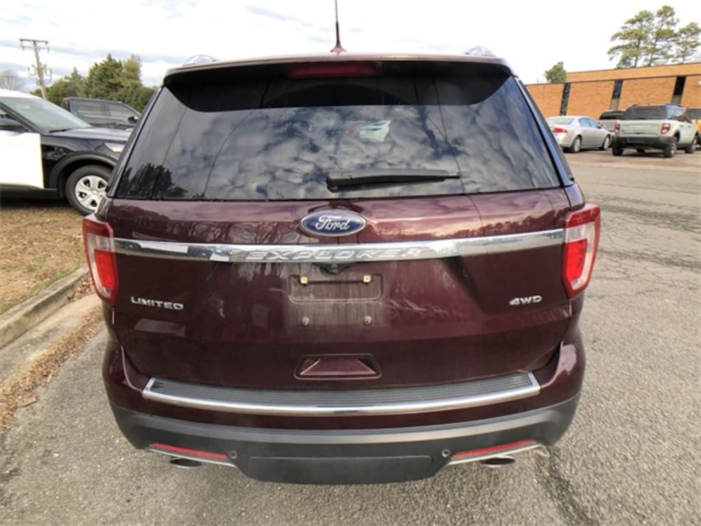 Certified 2018 Ford Explorer Limited SUV