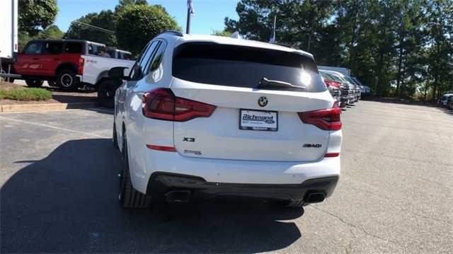 Used 2020 BMW X3 40i with VIN 5UXTY9C04L9B58221 for sale in Glen Allen, VA