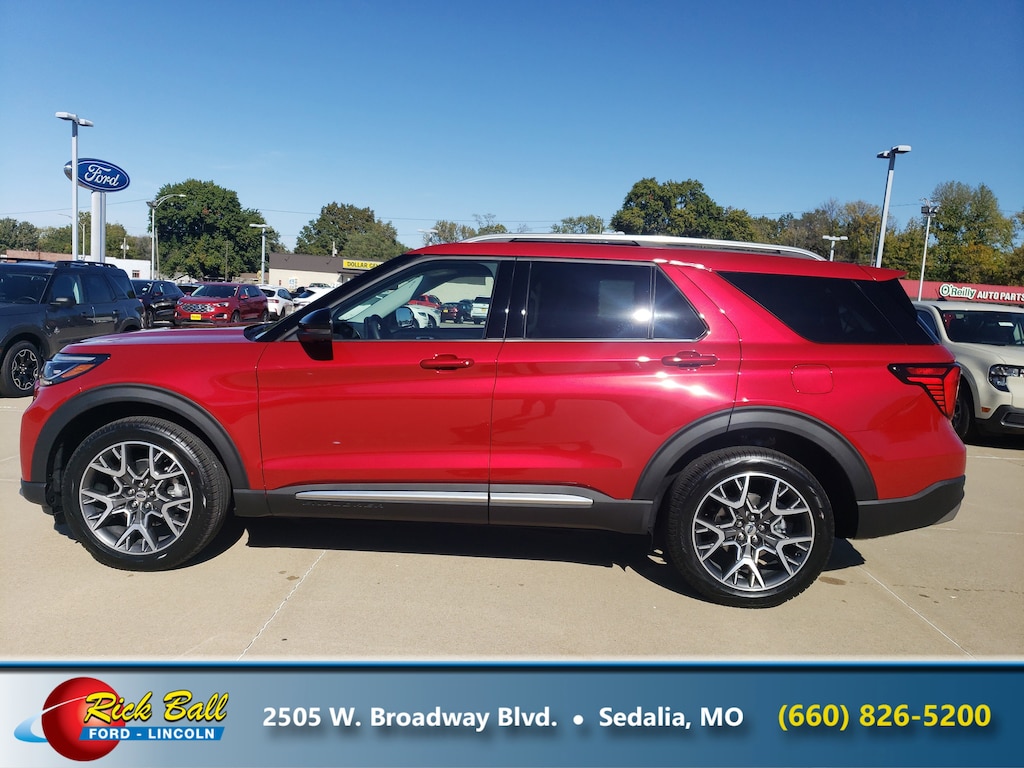 New 2025 Ford Explorer Platinum SUV