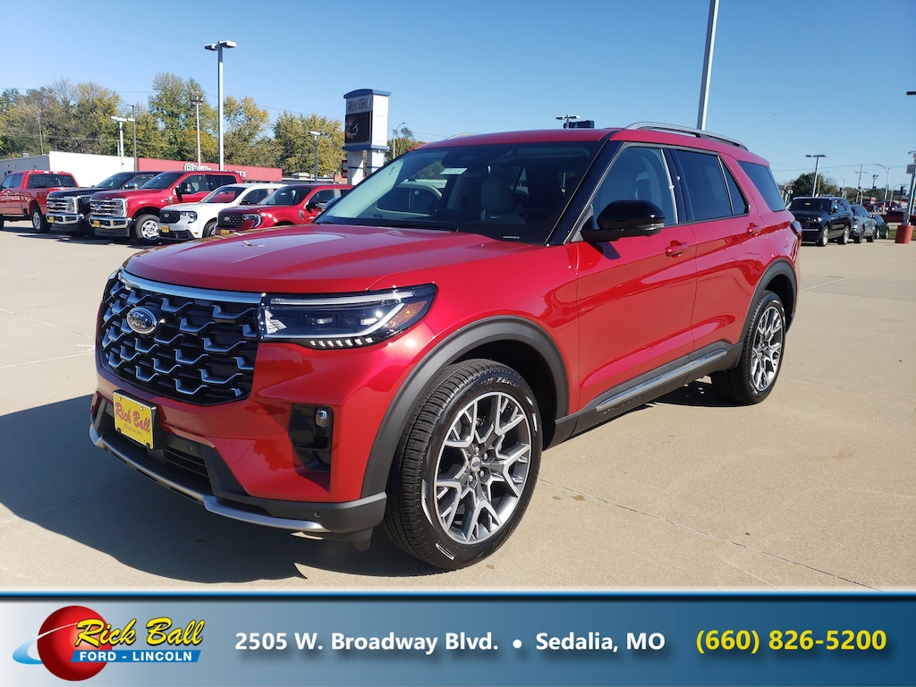 New 2025 Ford Explorer Platinum SUV