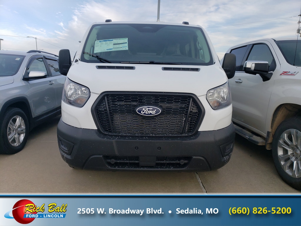 New 2026 Ford Transit Commercial Passenger Van XL Wagon Low Roof Van
