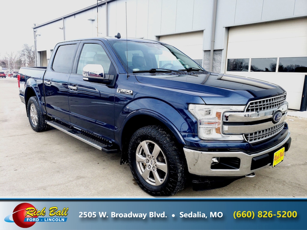 Used 2019 Ford F-150 LARIAT Truck SuperCrew Cab