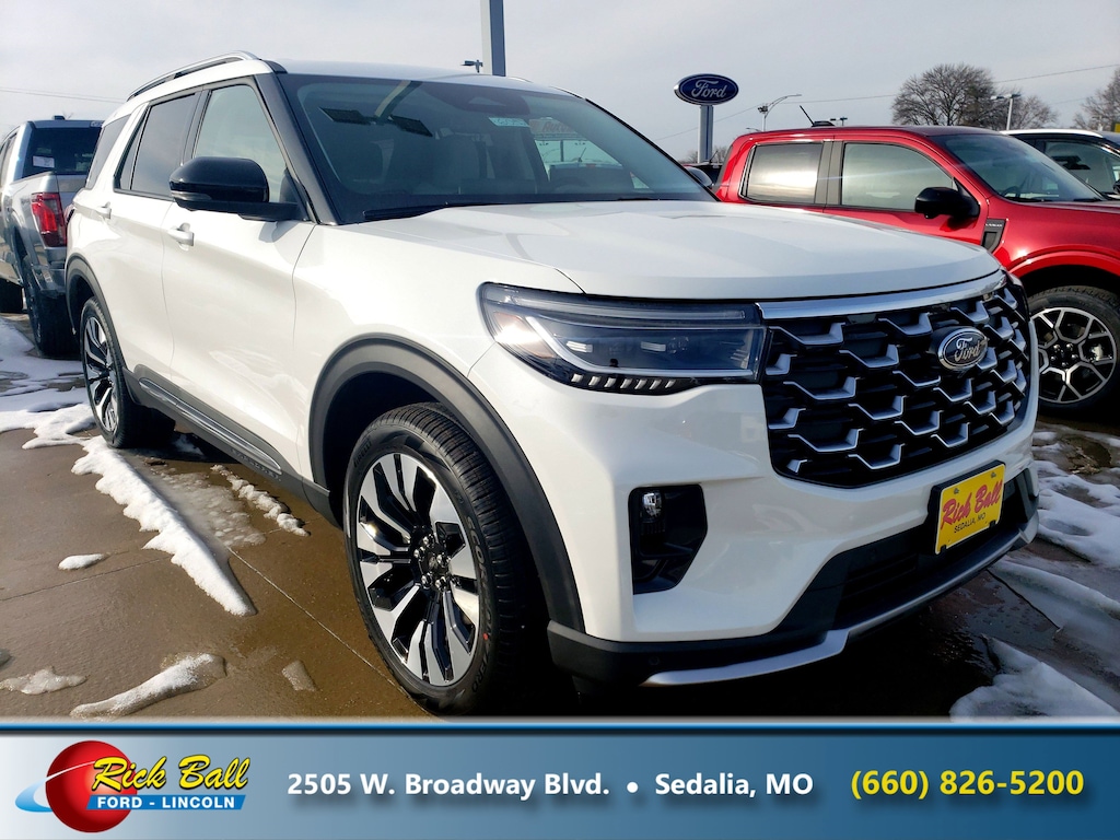 New 2026 Ford Explorer Platinum SUV