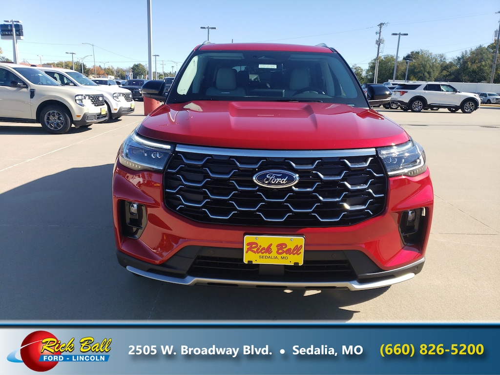 New 2025 Ford Explorer Platinum SUV