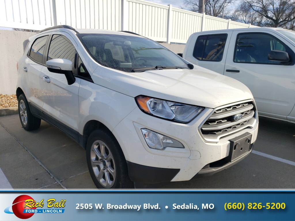 Used 2018 Ford EcoSport SE SUV