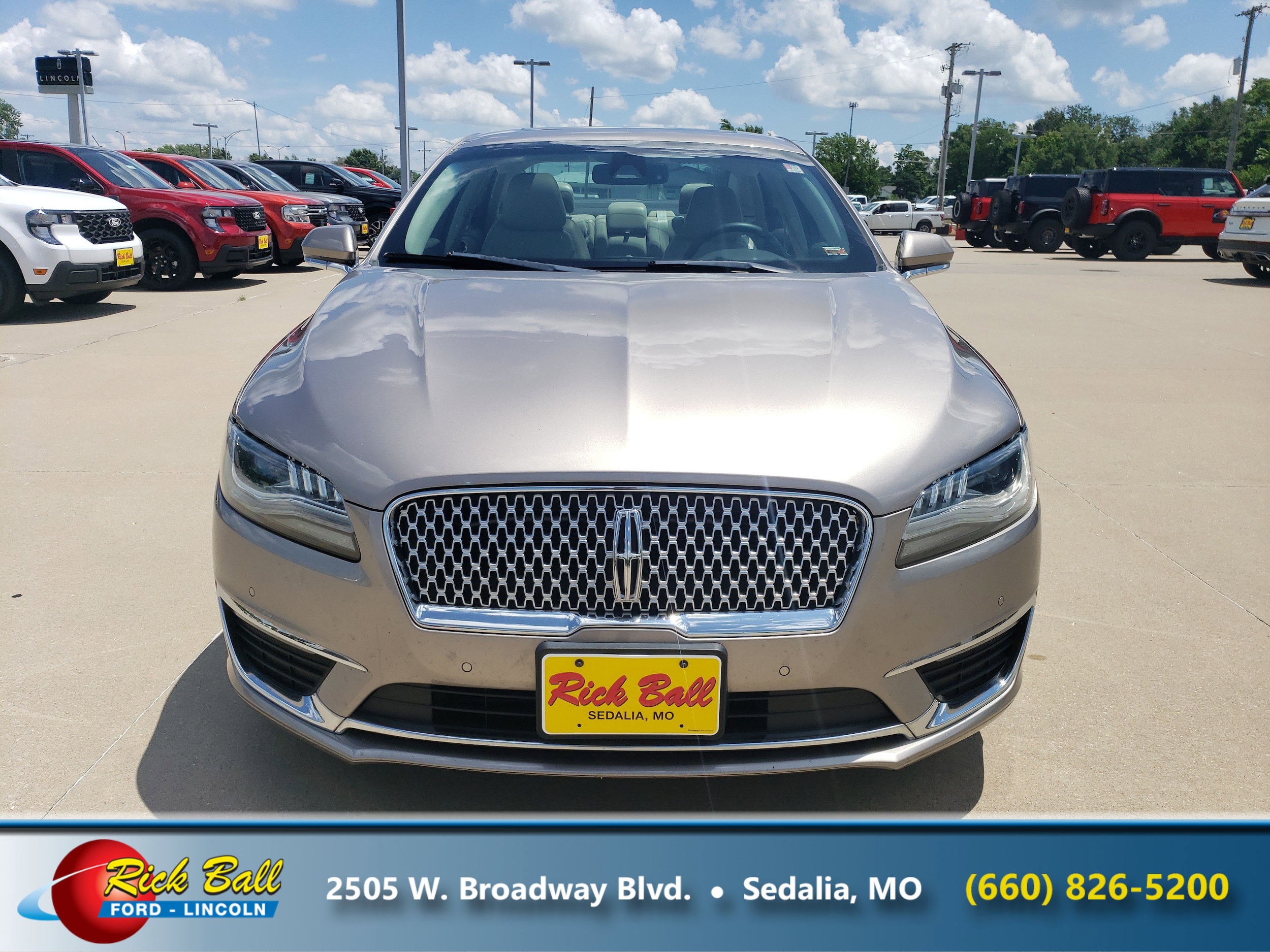 Used 2018 Lincoln MKZ Reserve with VIN 3LN6L5E93JR623633 for sale in Sedalia, MO