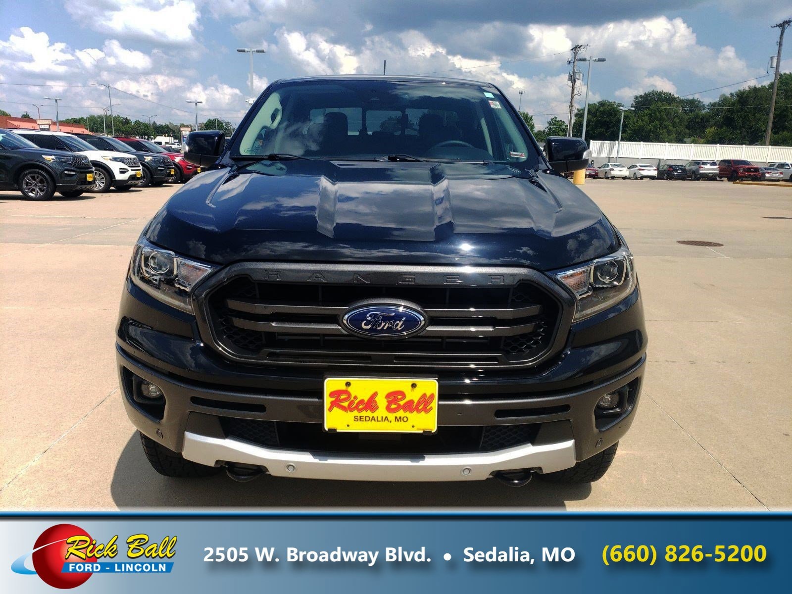 Used 2019 Ford Ranger Lariat with VIN 1FTER4FH6KLB08169 for sale in Kansas City