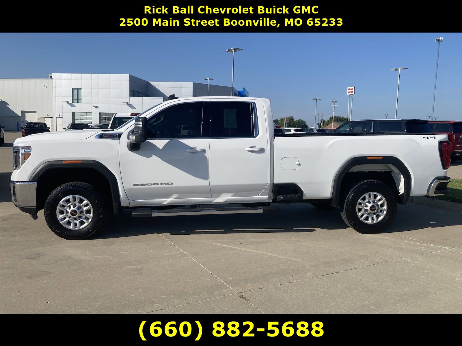 Used 2022 GMC Sierra 2500HD SLE with VIN 1GT59ME77NF296678 for sale in Sedalia, MO