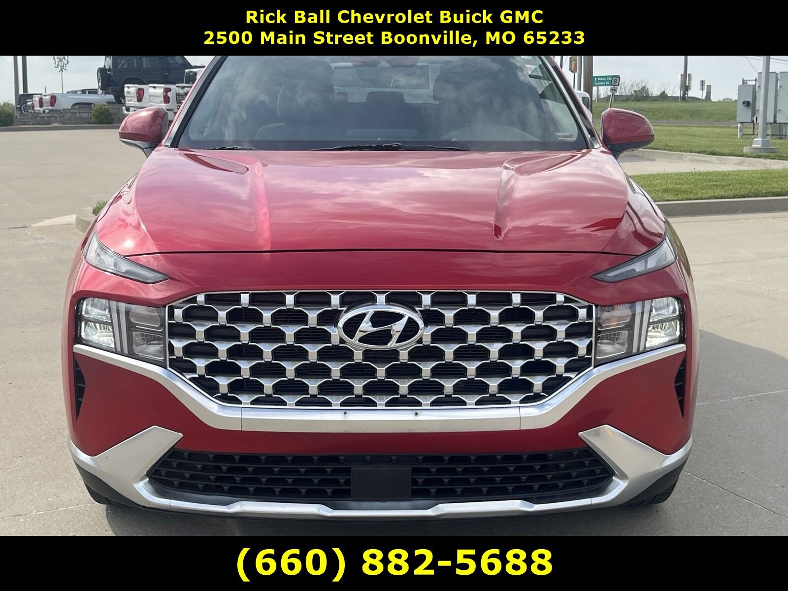 Used 2022 Hyundai Santa Fe SEL with VIN 5NMS24AJXNH428005 for sale in Sedalia, MO