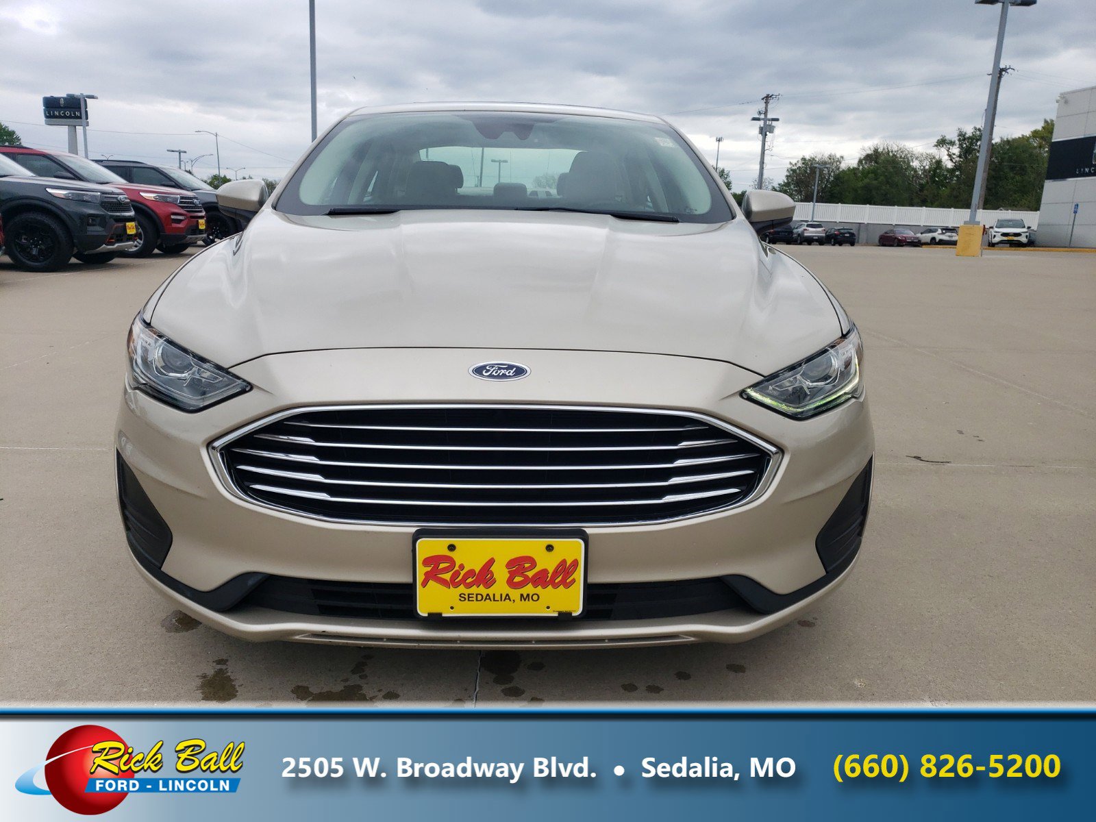 Used 2019 Ford Fusion Hybrid SE with VIN 3FA6P0LU6KR157478 for sale in Sedalia, MO