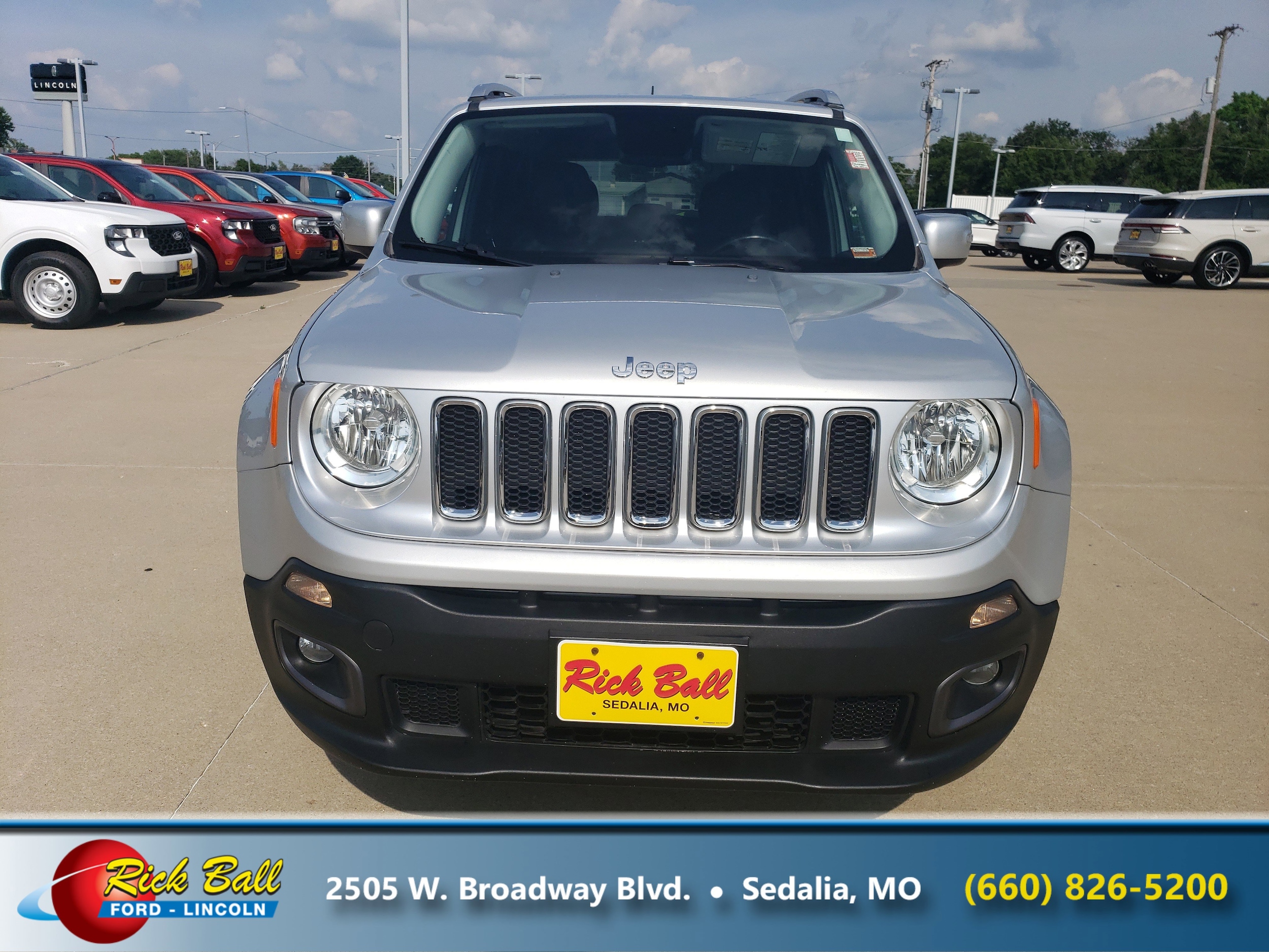 Used 2015 Jeep Renegade Limited with VIN ZACCJBDT2FPC08300 for sale in Kansas City