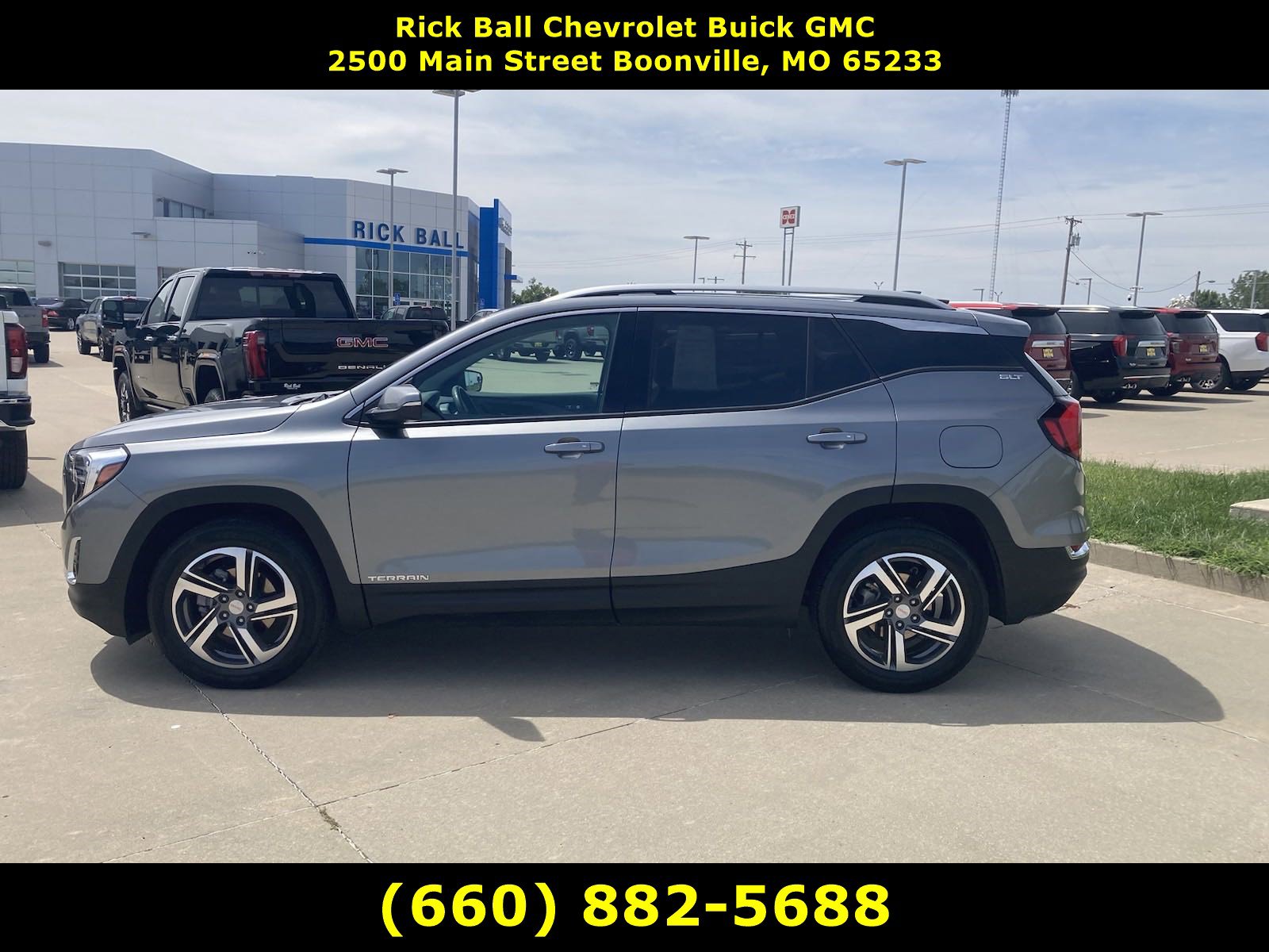 Used 2020 GMC Terrain SLT with VIN 3GKALVEV1LL130040 for sale in Kansas City