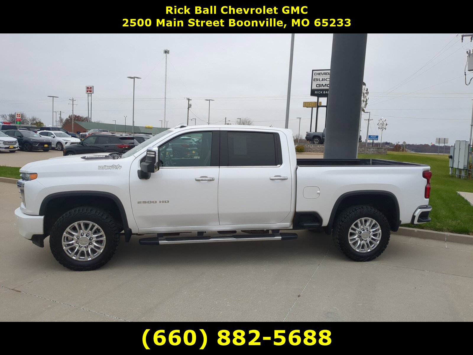 Used 2022 Chevrolet Silverado 2500HD High Country with VIN 1GC4YREY8NF261846 for sale in Kansas City