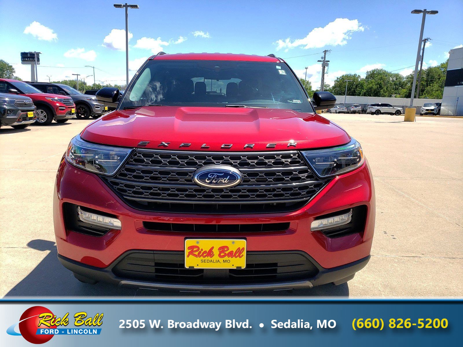 Used 2022 Ford Explorer XLT with VIN 1FMSK8DH7NGA45920 for sale in Sedalia, MO