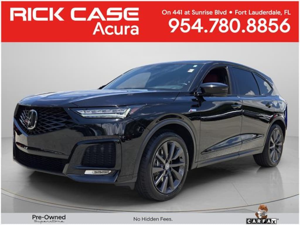 Certified 2025 Acura MDX SH-AWD A-Spec Package SUV