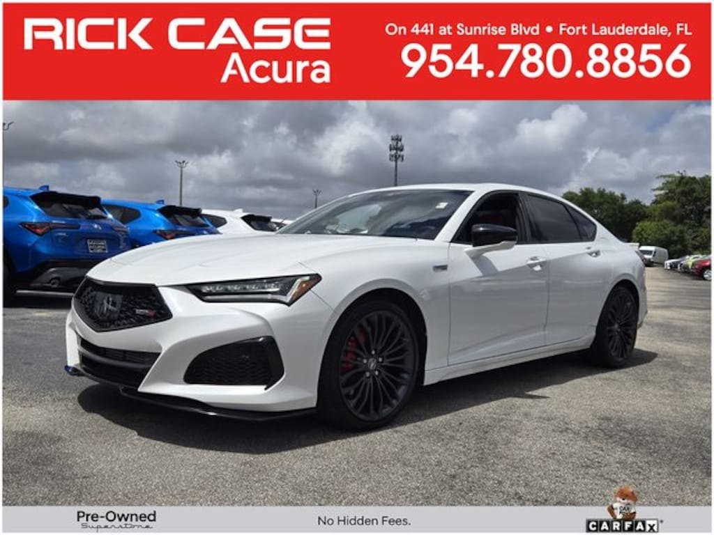 Certified 2023 Acura TLX Type S Sedan