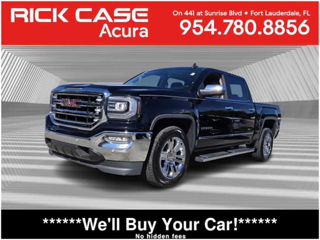Used 2018 GMC Sierra 1500 SLT Truck Crew Cab