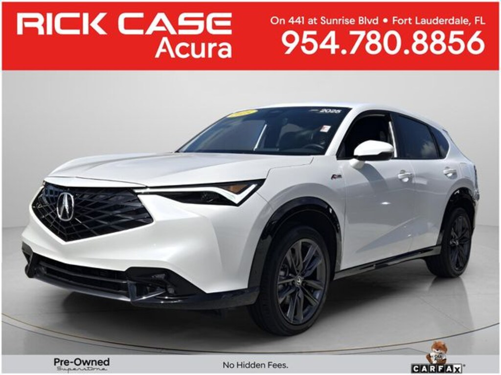 Certified 2025 Acura ADX A-Spec Package SUV