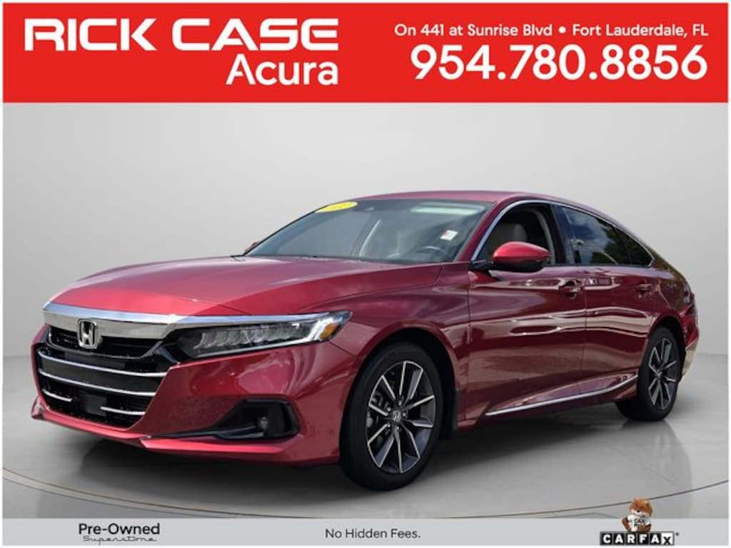 Used 2022 Honda Accord EX-L 1.5T Sedan