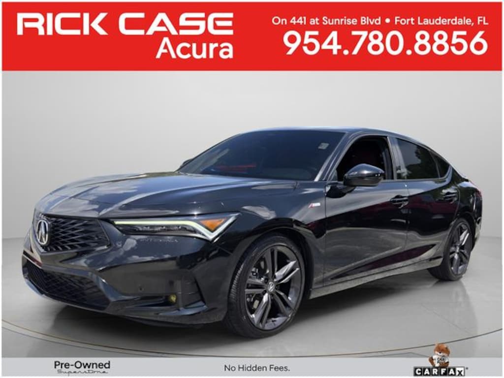 Certified 2025 Acura Integra A-Spec Tech Package Hatchback