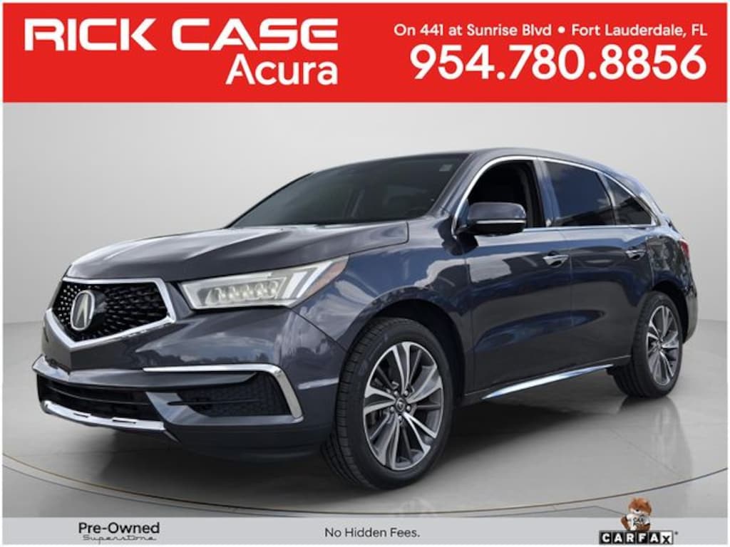 Used 2019 Acura MDX 3.5L Tech Pkg SUV