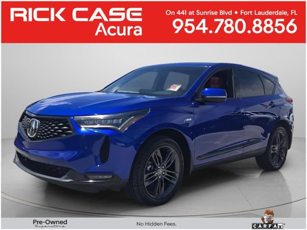 Certified 2023 Acura RDX A-Spec Package SUV