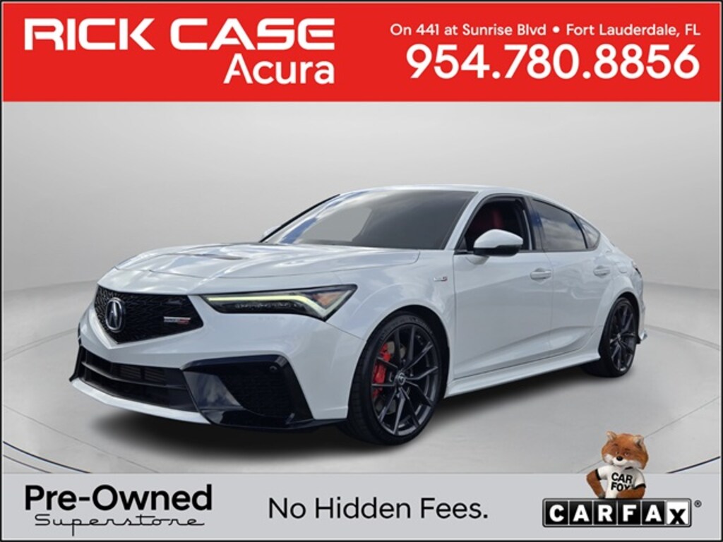 Certified 2024 Acura Integra Type S Hatchback