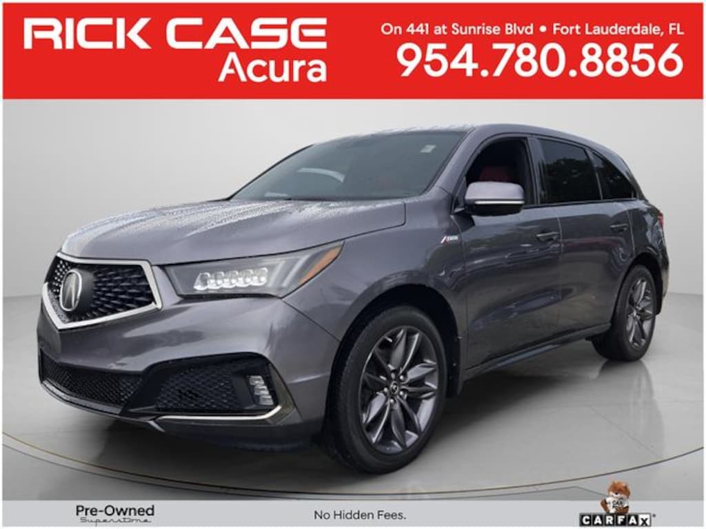 Used 2019 Acura MDX 3.5L Tech & A-Spec Pkgs SUV