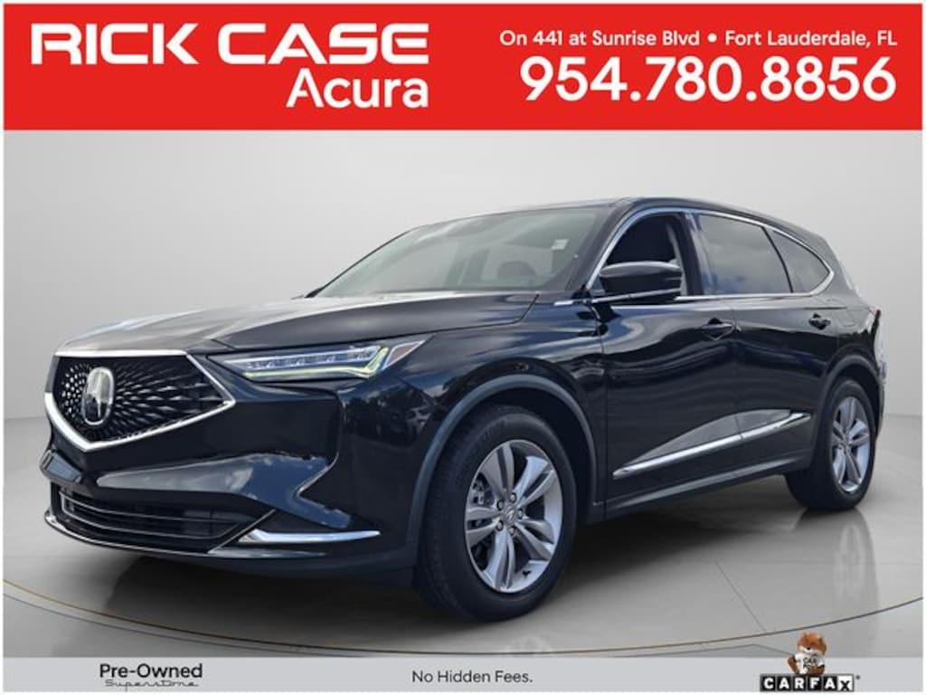 Certified 2022 Acura MDX FWD SUV