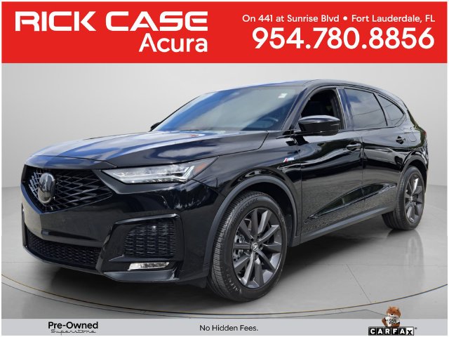 Certified 2025 Acura MDX SH-AWD A-Spec Package SUV