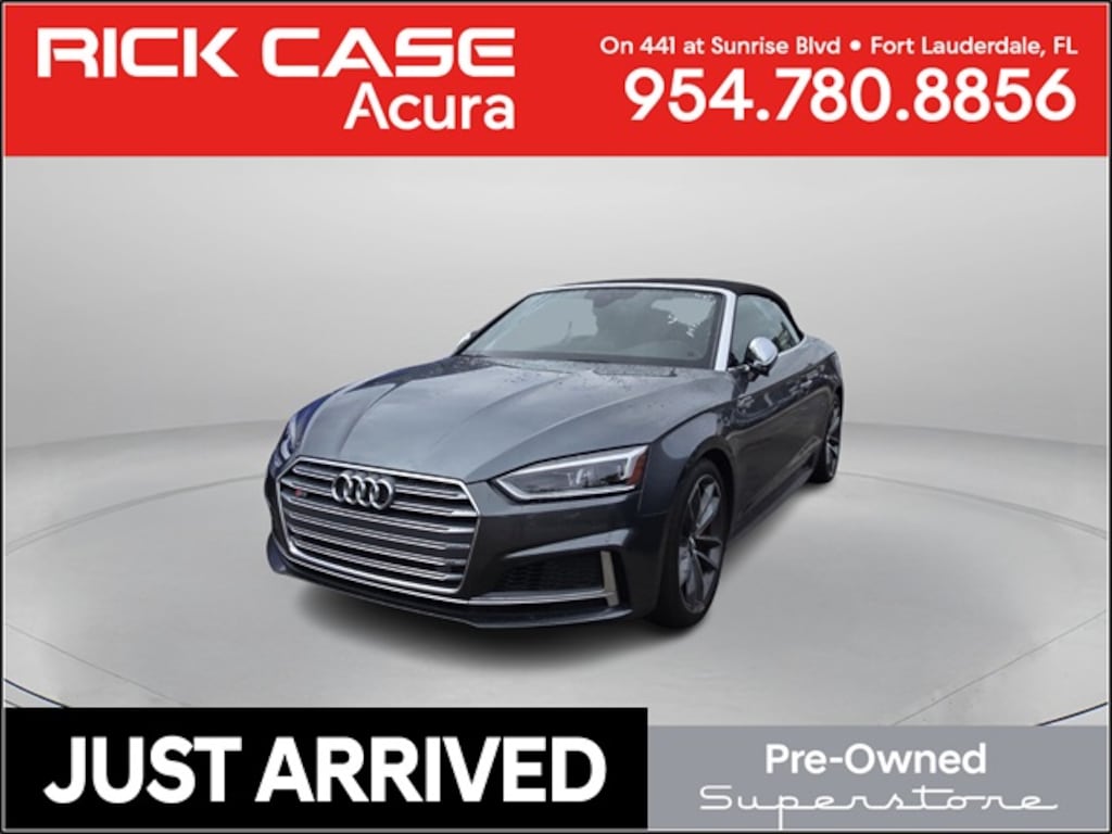 Used 2018 Audi S5 3.0T Premium Plus Cabriolet