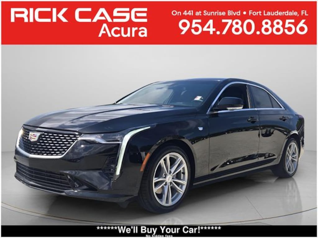 Used 2024 CADILLAC CT4 Luxury Sedan