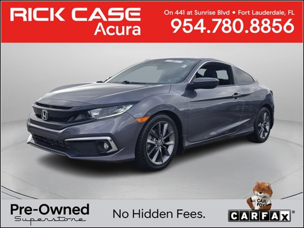 Used 2020 Honda Civic EX Coupe