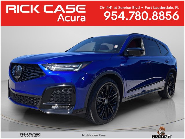 Certified 2025 Acura MDX SH-AWD A-Spec Advance Package SUV