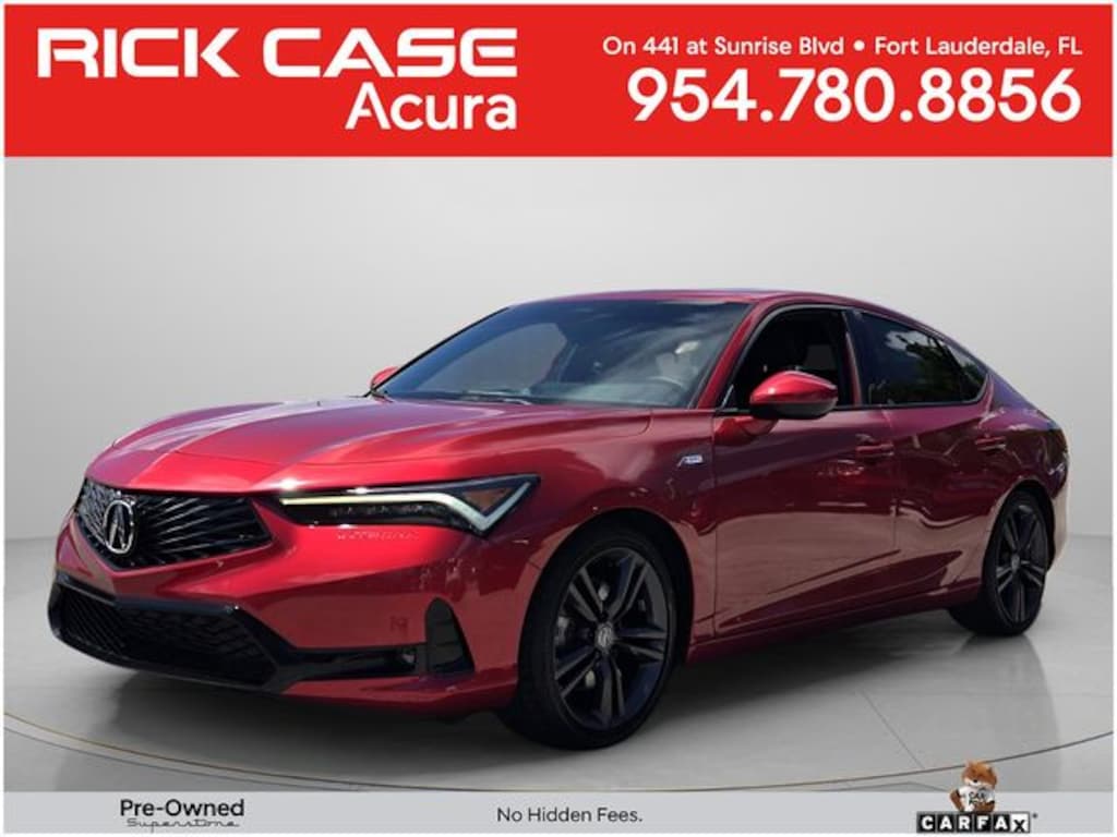 Certified 2024 Acura Integra A-Spec Package Hatchback