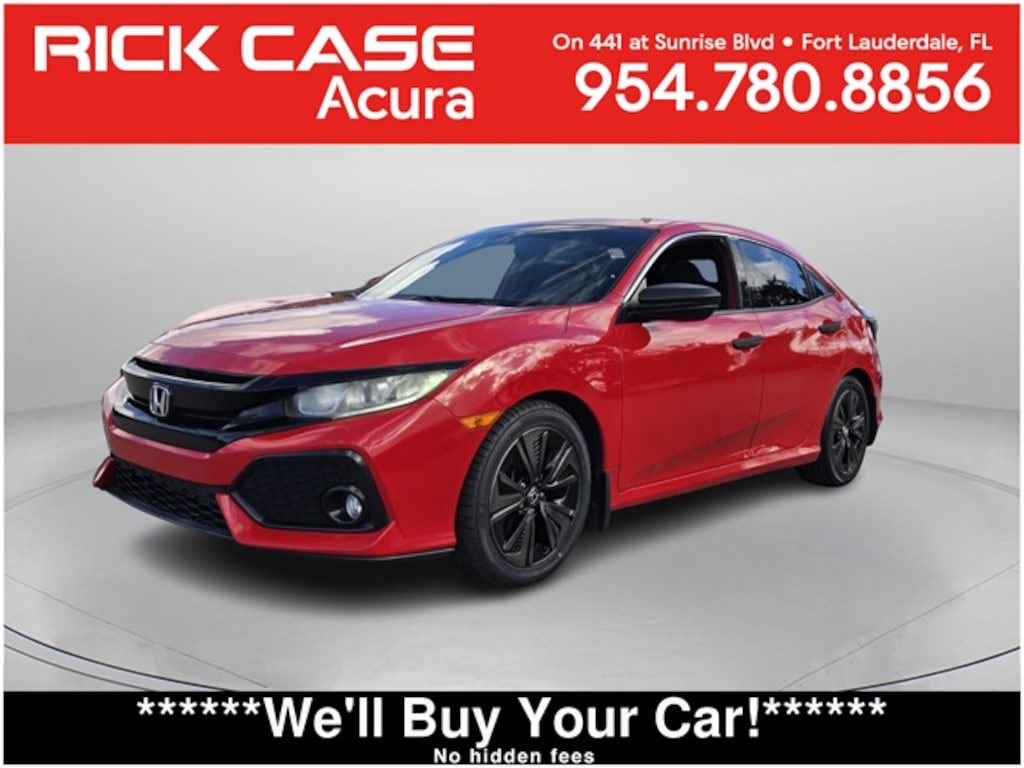 Used 2018 Honda Civic EX Hatchback