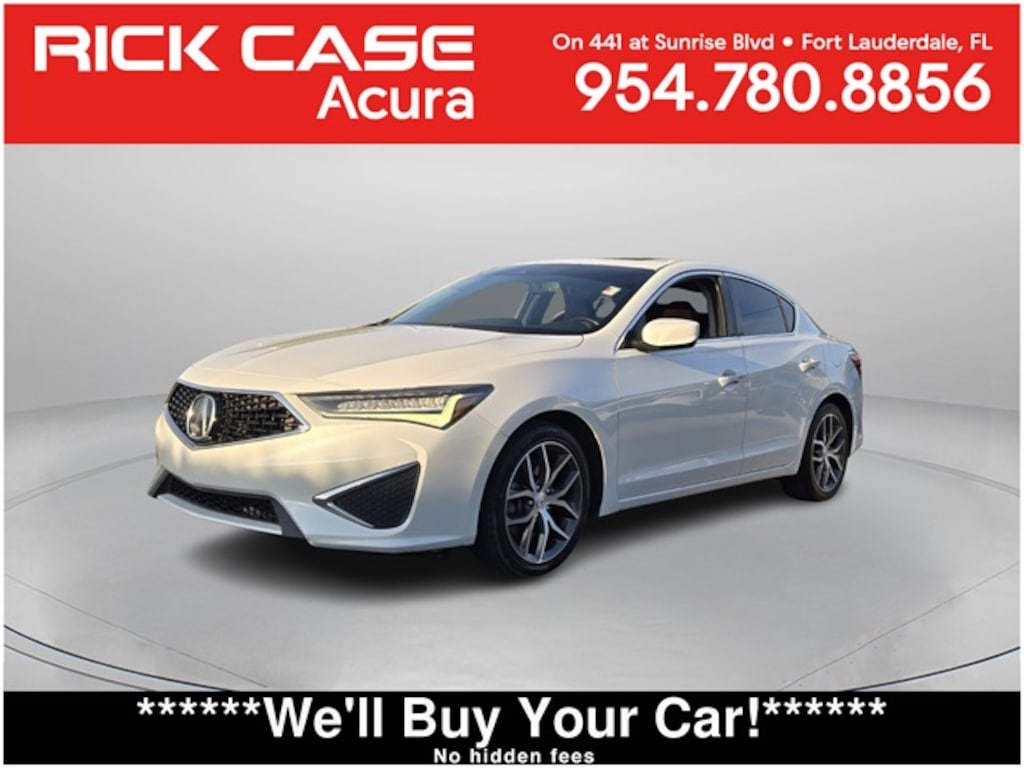 Used 2020 Acura ILX Premium Package Sedan