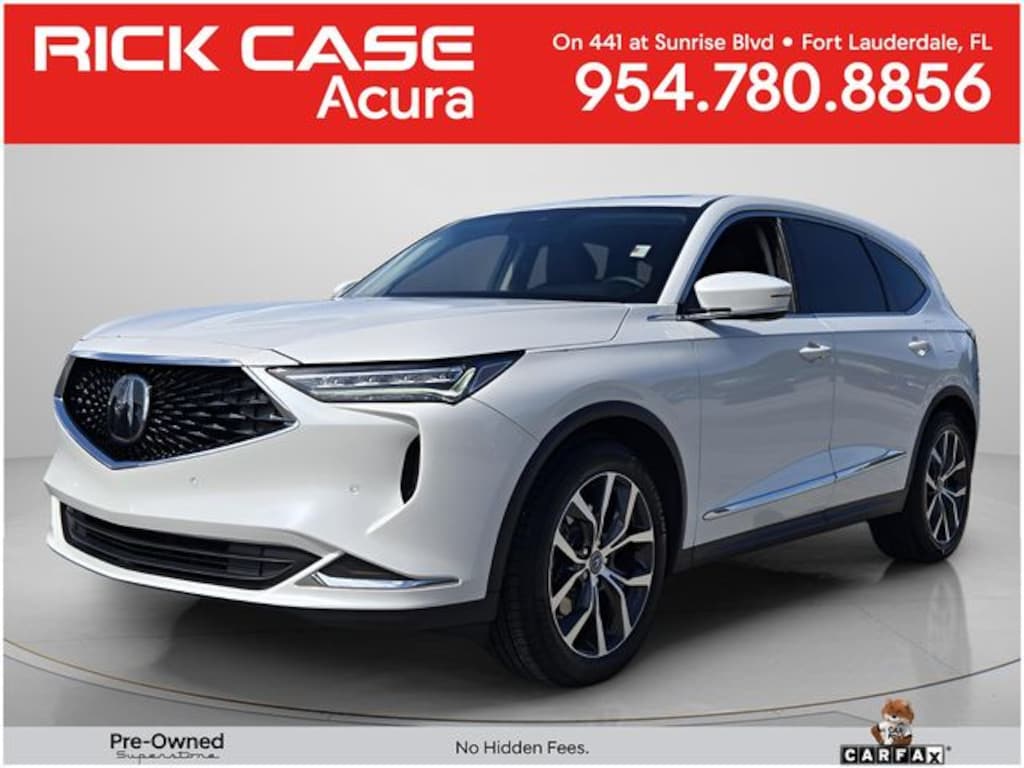 Certified 2022 Acura MDX FWD with Technology Package SUV
