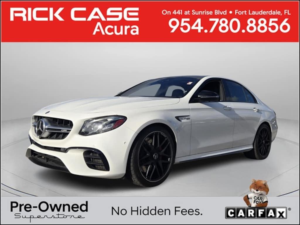 Used 2018 Mercedes-Benz AMG E 63 S 4MATIC Sedan