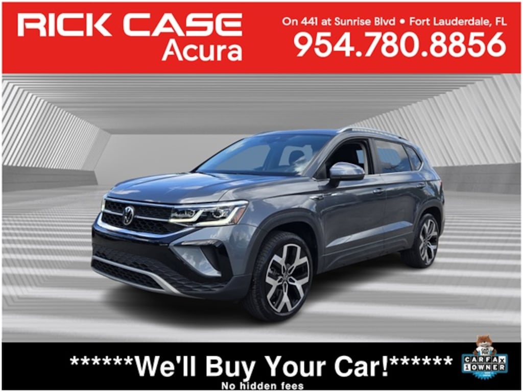 Used 2022 Volkswagen Taos 1.5T SEL 4MOTION SUV