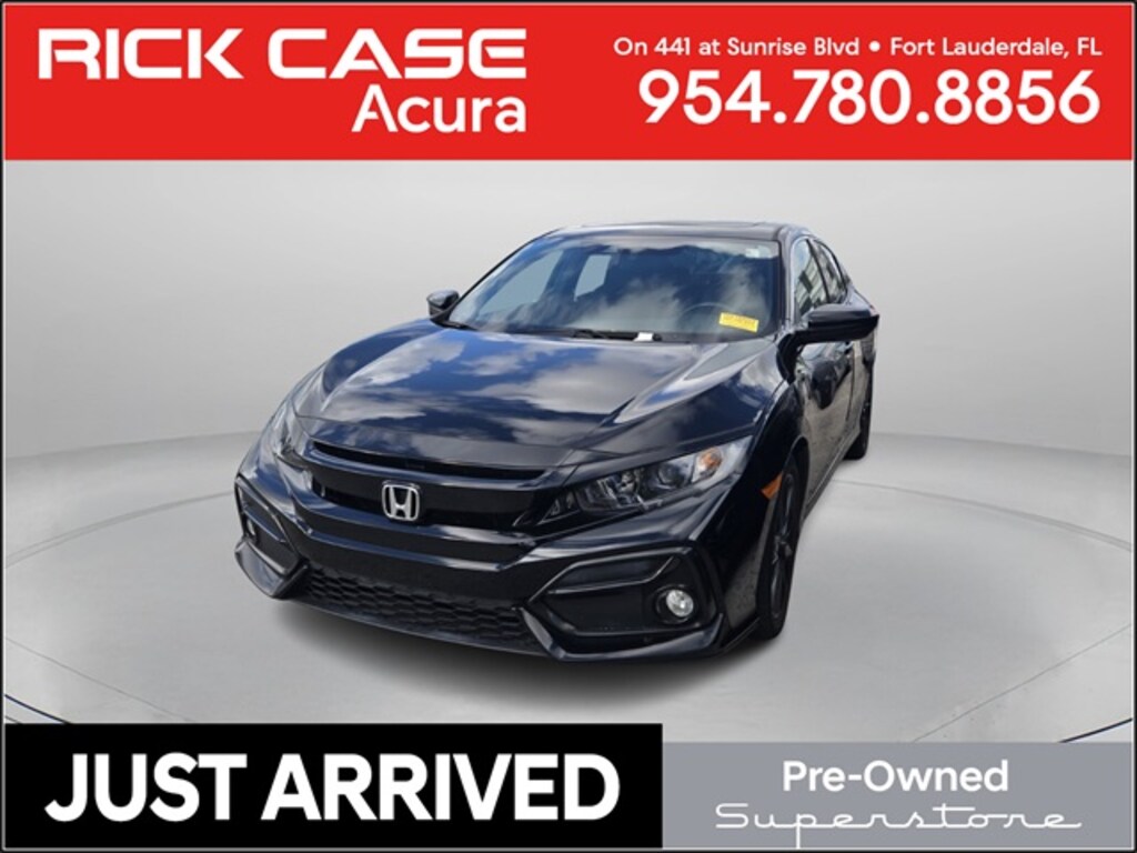 Used 2021 Honda Civic EX Hatchback